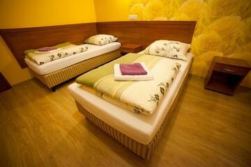 Фото номера Просторный двухместный номер с 2 отдельными кроватями Отель Hotel Heaven г. Chabsko 3